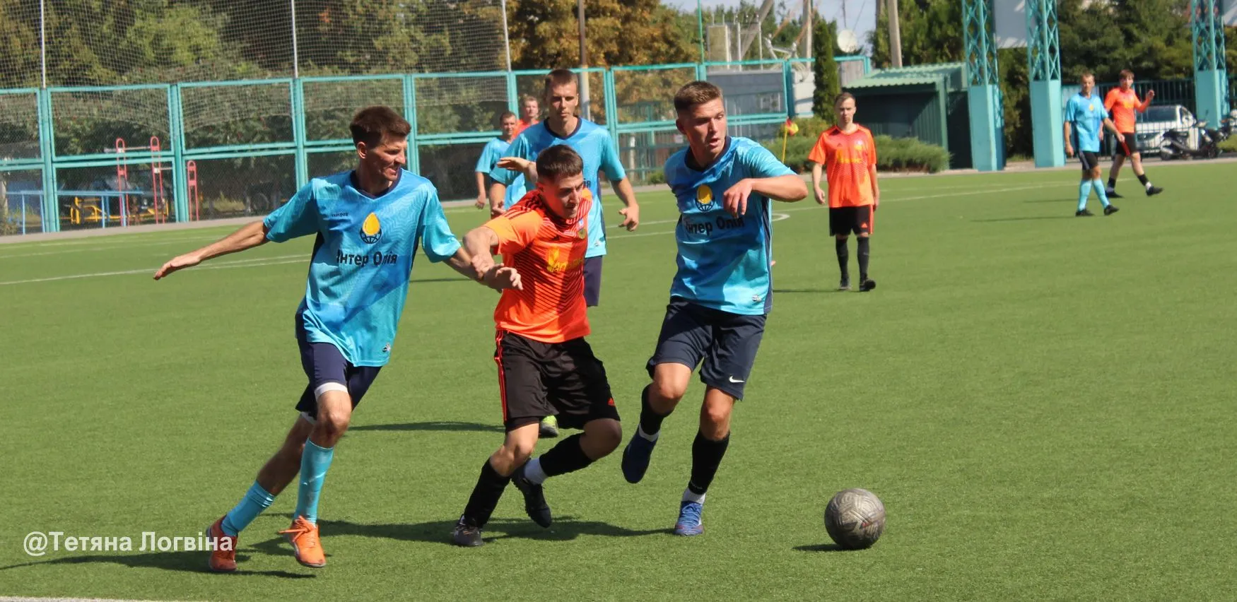 «Сокіл» — «Кредо». Фото: Тетяна Логвіна У фіналі Кубка Зміївської громади з футболу зустрінуться «Сокіл» та «Зідьки» на порталі Gromada Group