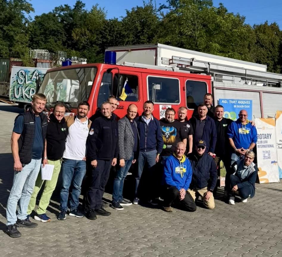 Нововодолазька громада отримала пожежний автомобіль від німецьких партнерів на порталі Gromada Group