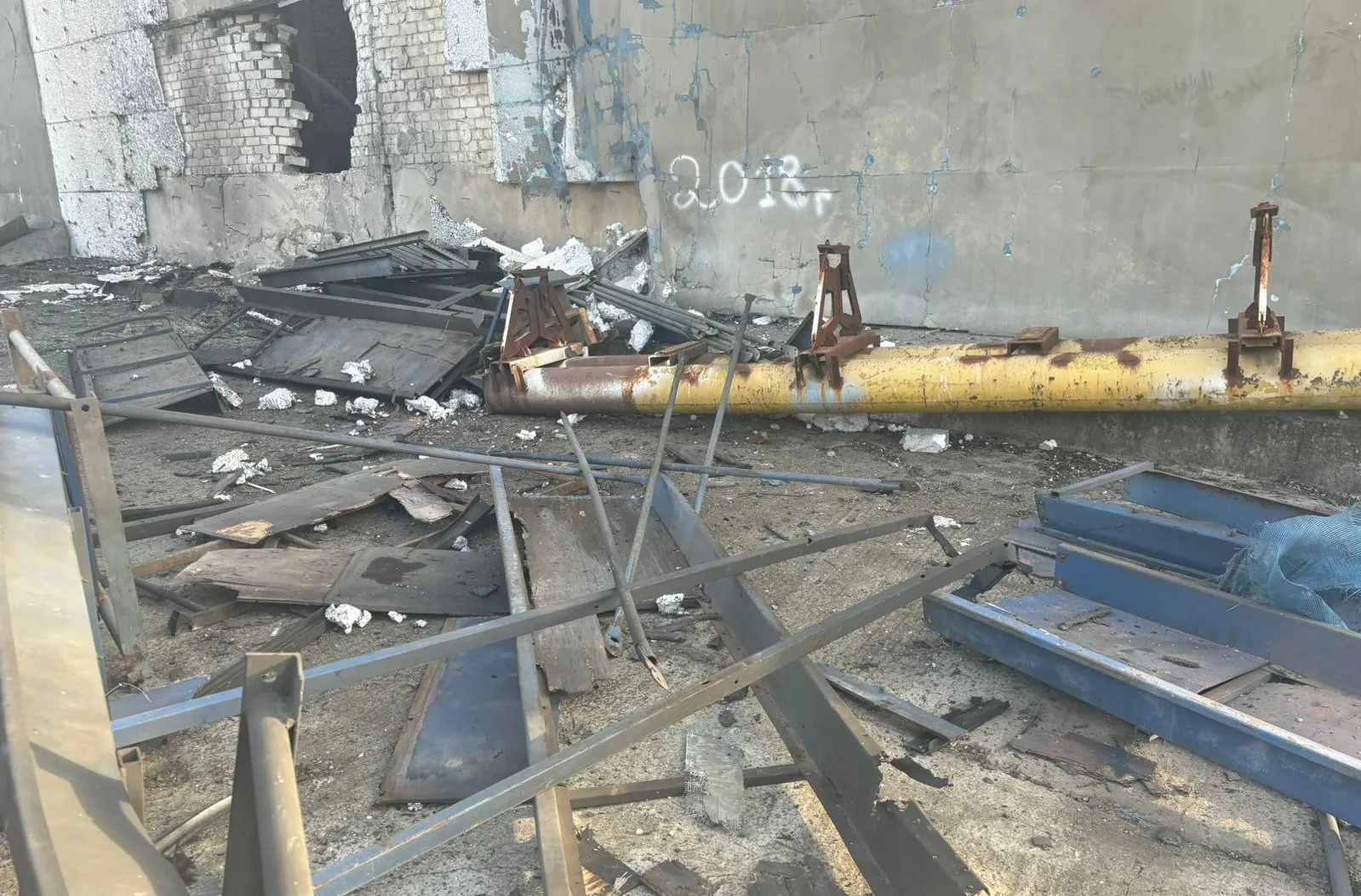 A shahed fell on a non-operational enterprise in Ruska Lozova at the Gromada Group Media