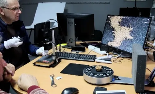 A sample of Trypillian fabric from the Khmelnytskyi region, which is 6 thousand years old, will be sent to Germany for research (VIDEO) at the Gromada Group Media