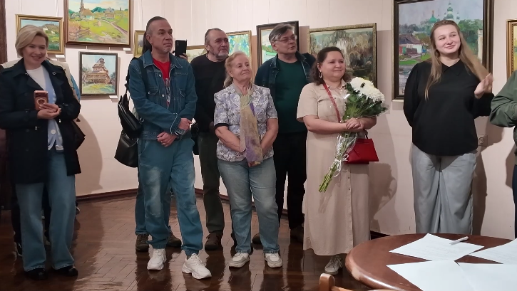100 картин для першої в Україні сільської картинної галереї: у Харкові презентували роботи з колекції Гриньових, які поїдуть в Бердянку (ВІДЕО) - фото 3