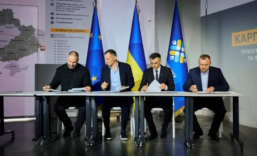 Підписано меморандум про співпрацю з Українською асоціацією футболу та Львівською ОВА для реалізації проєкту «Карпатська зміна», повідомив начальник Харківської ОВА.