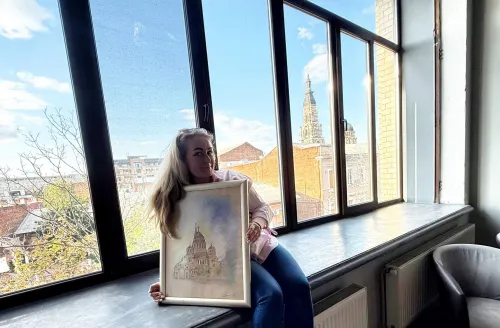 Living and creating in Kharkiv—despite the shelling and the elements at the Gromada Group Media