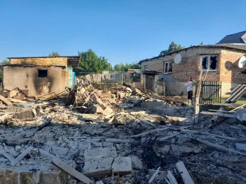 The enemy struck Hnylytsia, Velyky Burluk, Nova Oleksandrivka, Petrivka: a 57-year-old man was wounded at the Gromada Group Media