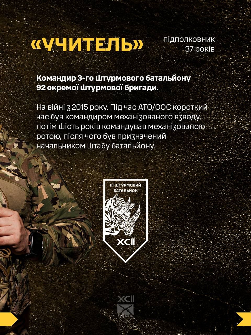Брав участь у боях поблизу Глибокого: «Учитель» пройшов шлях від командира взводу до командира батальйону - фото 2