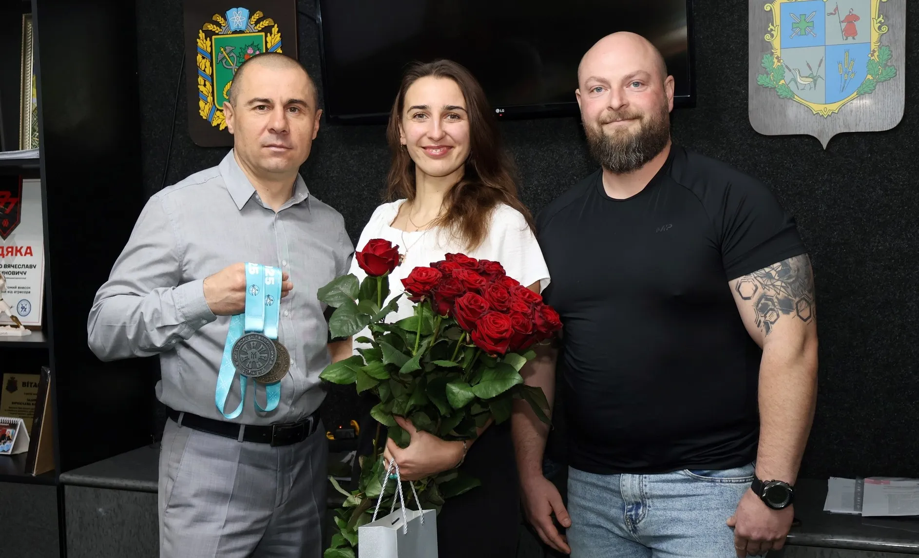 Iryna Lebedynets from Dergachi won the European Kettlebell Lifting Championships at the Gromada Group Media