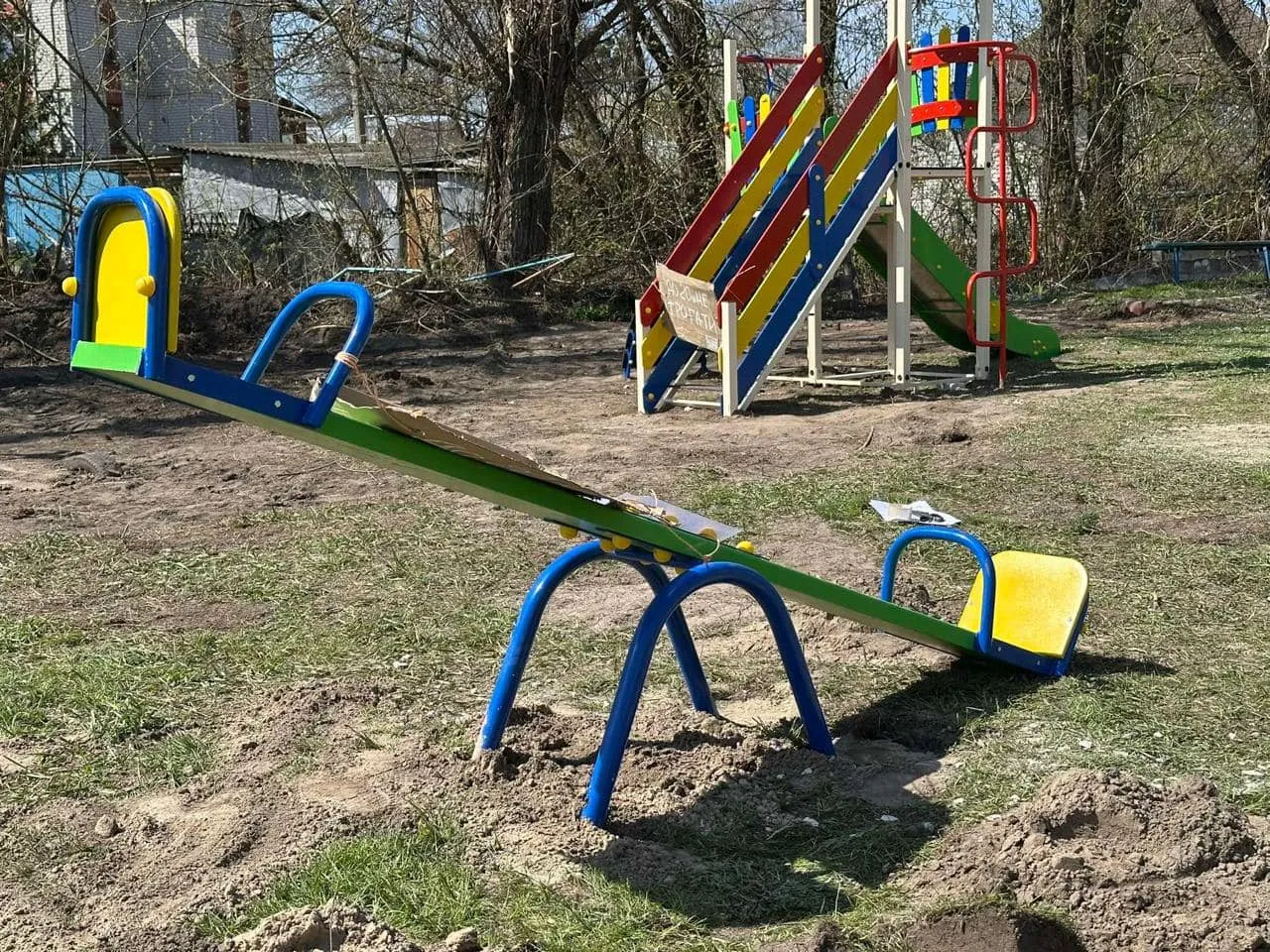 Фото Агенції місцевих ініціатив Усі майданчики проєкту «Мрія малюка» встановлено Агенцією місцевих ініціатив.