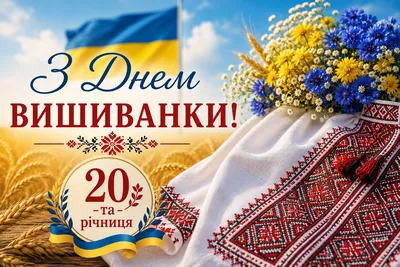 Дворчіанська громада вітає з Днем вишиванки на порталі Gromada Group