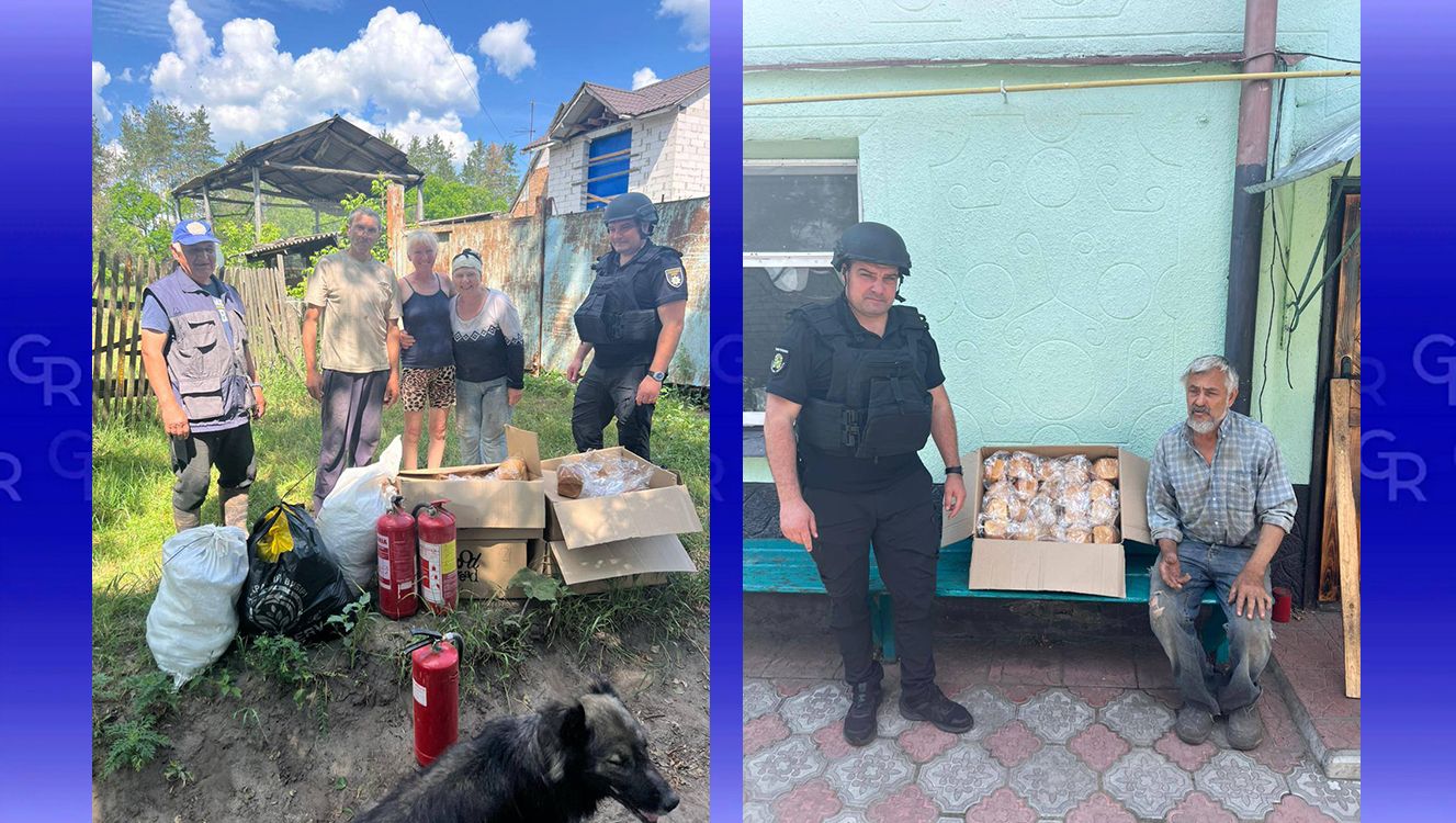 Фото: Липецька сільська військова адміністрація 140 хлібин передала мешканцям Липецької громади ГО «Все для людей» на порталі Gromada Group