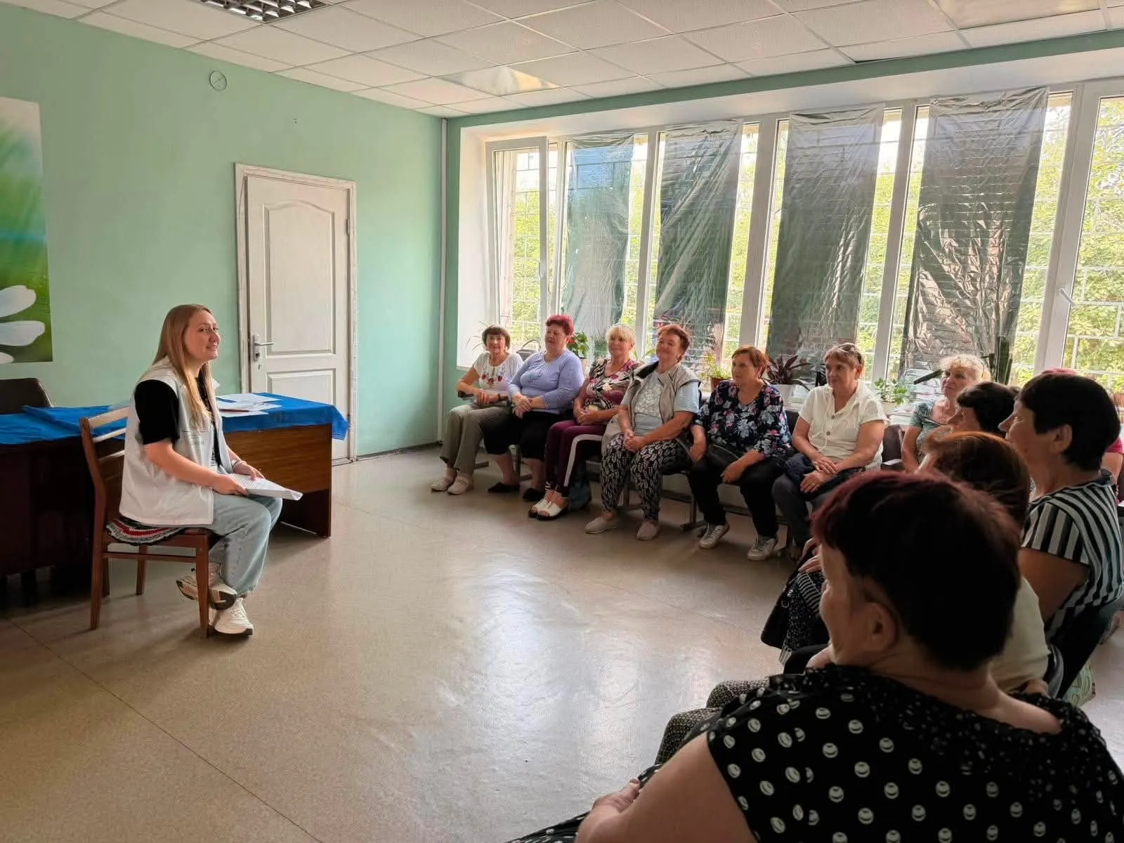 Здоровий сон та фахова підтримка: у Сахновщині в терцентрі відбулася зустріч із представниками CESVI на порталі Gromada Group