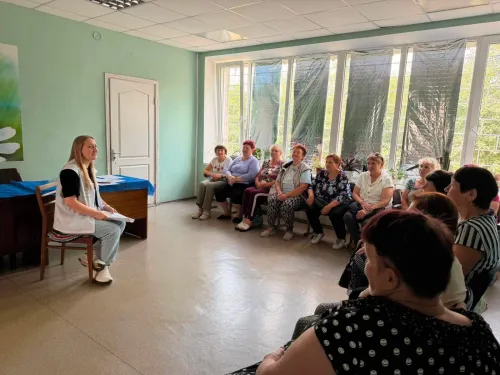 Здоровий сон та фахова підтримка: у Сахновщині в терцентрі відбулася зустріч із представниками CESVI на порталі Gromada Group
