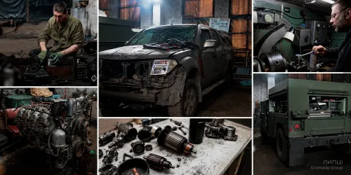 «Мобільність на війні — це життя»: 58-ма бригада показала, як повертає в стрій пошкоджену техніку на порталі Gromada Group