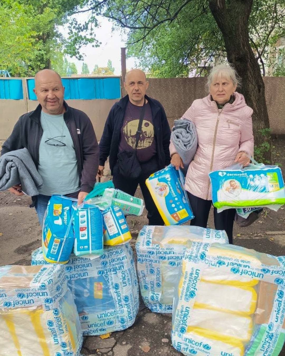 88 маломобільних людей із Липецької громади отримали підгузки від благодійного фонду «Мирне небо Харкова» - фото 1
