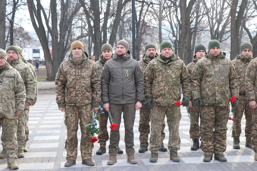 Unity Day. Guardsmen of the Eastern OTO of NSU joined the celebrations at the Gromada Group Media