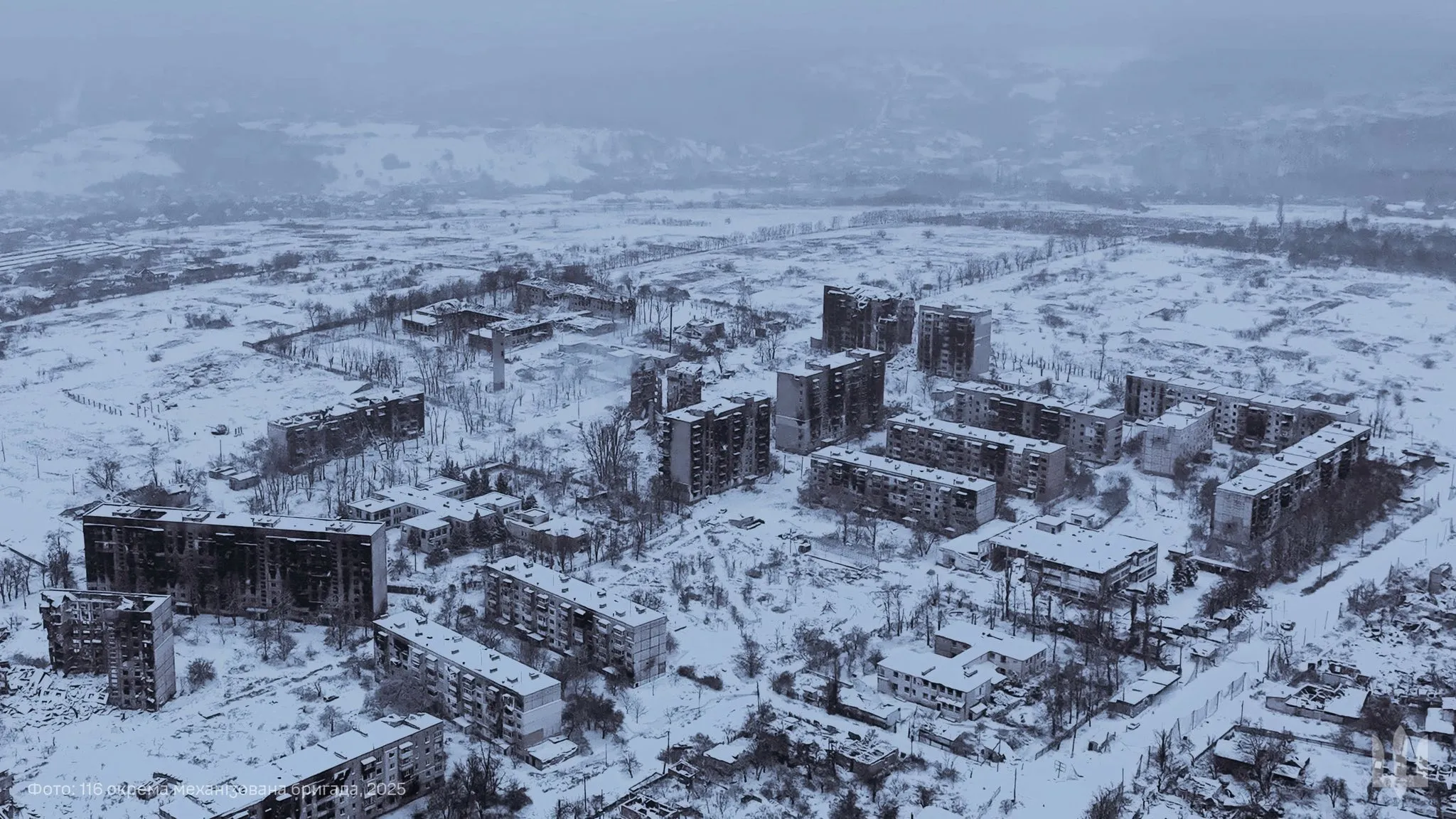 Куп'янськ зараз. Фото з відкритих джерел У Куп’янську під контролем російських військ залишаються лише кілька будівель на порталі Gromada Group