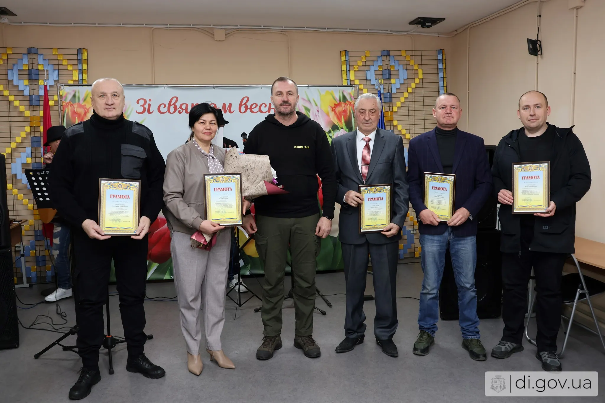 Veterans of Dergachiv region were congratulated on the 38th anniversary of the organization's foundation at the Gromada Group Media