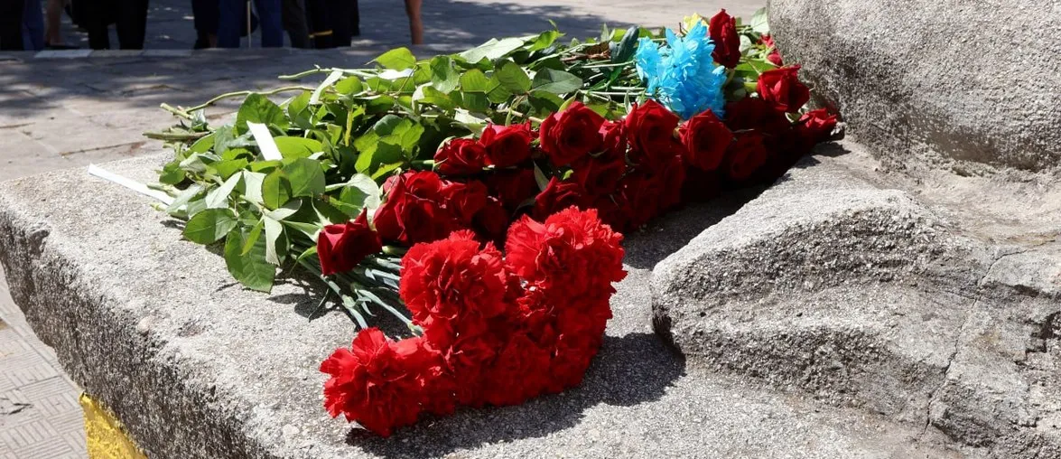 In Dergachy, the memory of the victims of World War II was honored: the head of the Second World War, Vyacheslav Zadorenko, called for the protection of historical memory at the Gromada Group Media