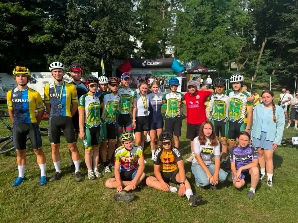 Золочівські велосипедисти увійшли до десятки найкращих на чемпіонаті України at the Gromada Group Media