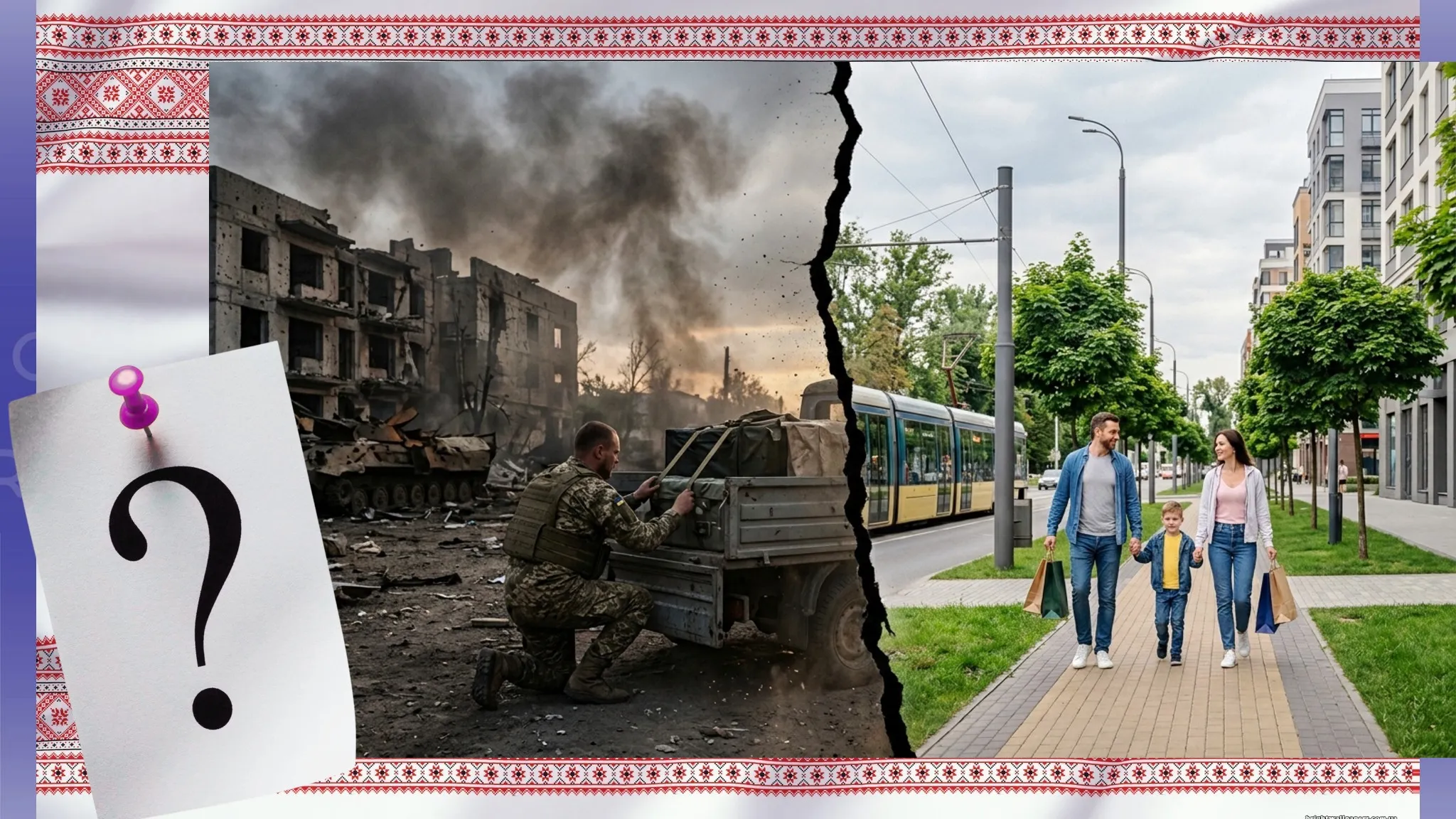 Collage by Olena Zelenina. Why tax relocation impacts frontline Ukrainian communities: analyzing PIT redistribution. Collage by Olena Zelenina at the Gromada Group Media