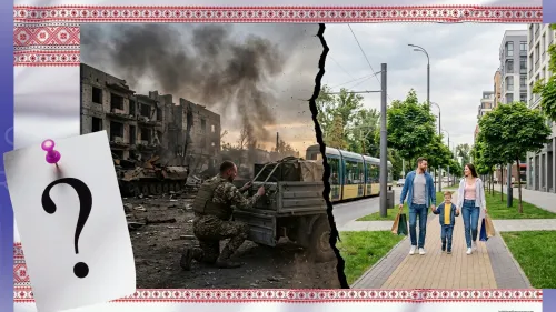 Why tax relocation impacts frontline Ukrainian communities: analyzing PIT redistribution. Collage by Olena Zelenina at the Gromada Group Media