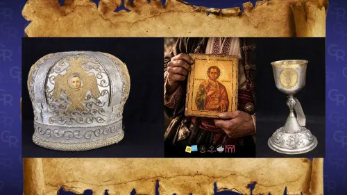 Проєкт «Слобожанський код. Церковна старовина». Колаж Олени Зеленіної на порталі Gromada Group