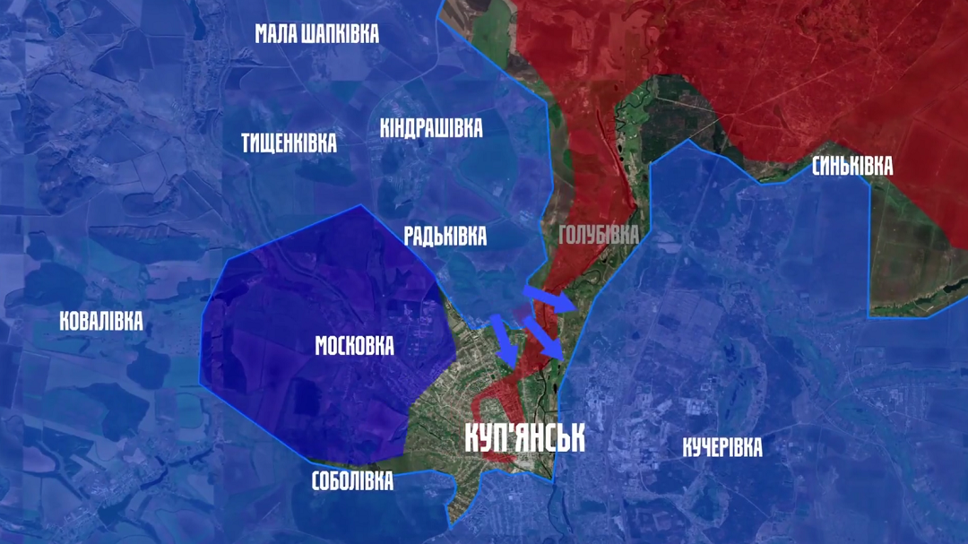 Пошуково-ударне угруповання «Хартія» продовжує працювати в центрі Куп’янська (відео) на порталі Gromada Group