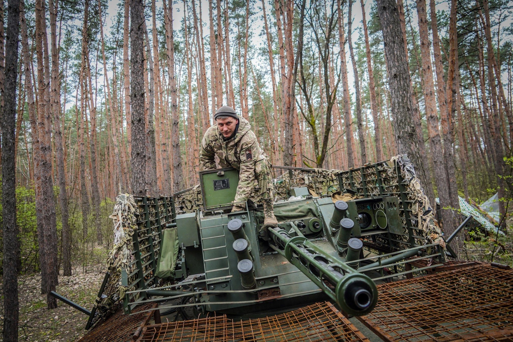 Швидко, влучно, злагоджено: як проходять збори екіпажів БТР 5-ї Слобожанської бригади «Скіф» на порталі Gromada Group