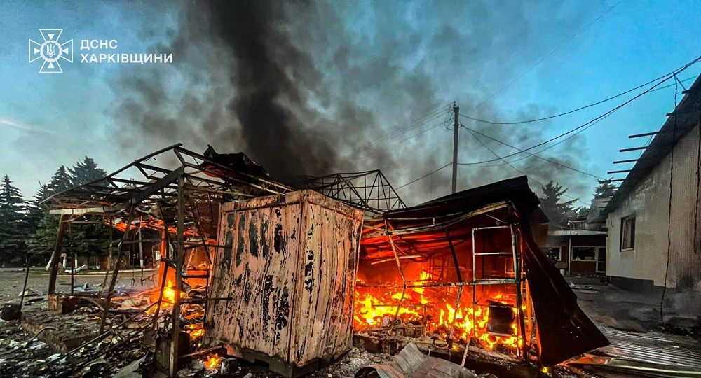 Світлини: ДСНС, ГУНП Минулої доби ворог бив по Харкову, Куп’янську, Ізюму та Великому Бурлуку на порталі Gromada Group