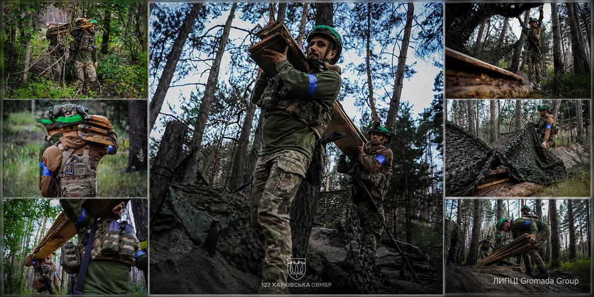 фото: 127 окрема важка механізована Харківська бригада Будні харківської піхоти: у 127-й бригаді бійці «вгризаються» в землю задля безпеки на порталі Gromada Group