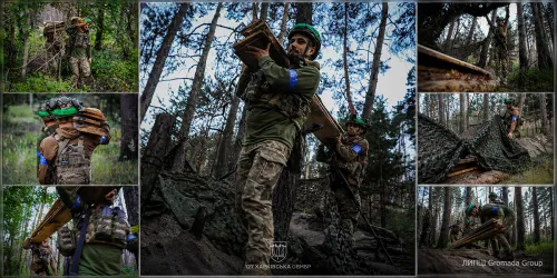 Everyday life of the Kharkiv infantry: in the 127th brigade, fighters "bite" into the ground for safety at the Gromada Group Media