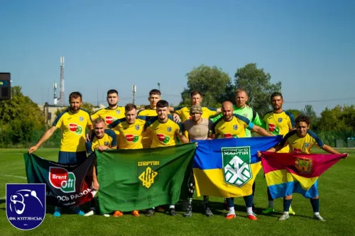 FC "Kupyansk" won the match against "NIKA SMK" and dedicated it to Ukrainian soldiers at the Gromada Group Media