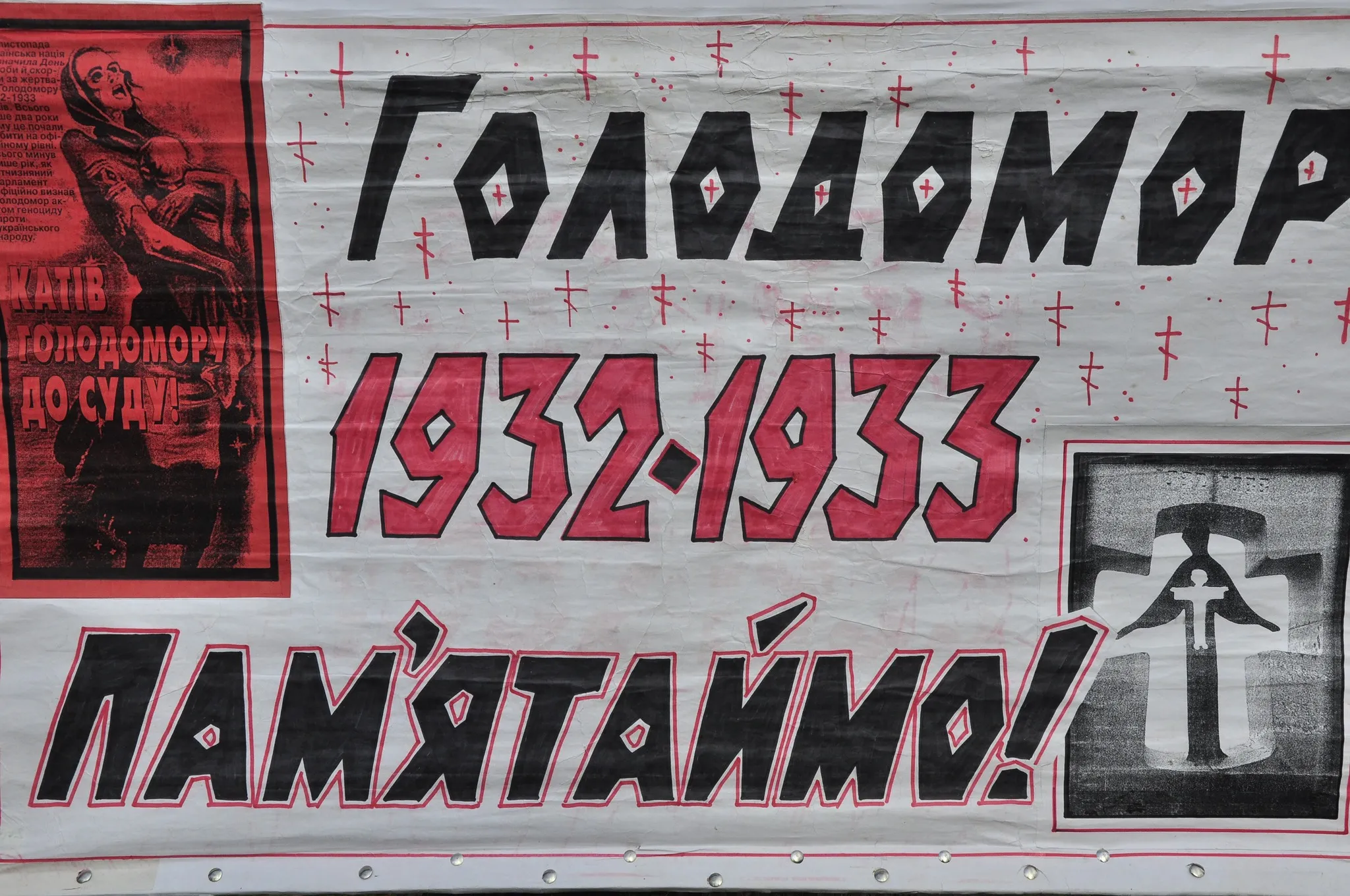 Read about the famine genocide in Polish, write a poetic dedication to my grandmother, and pray in church. at the Gromada Group Media