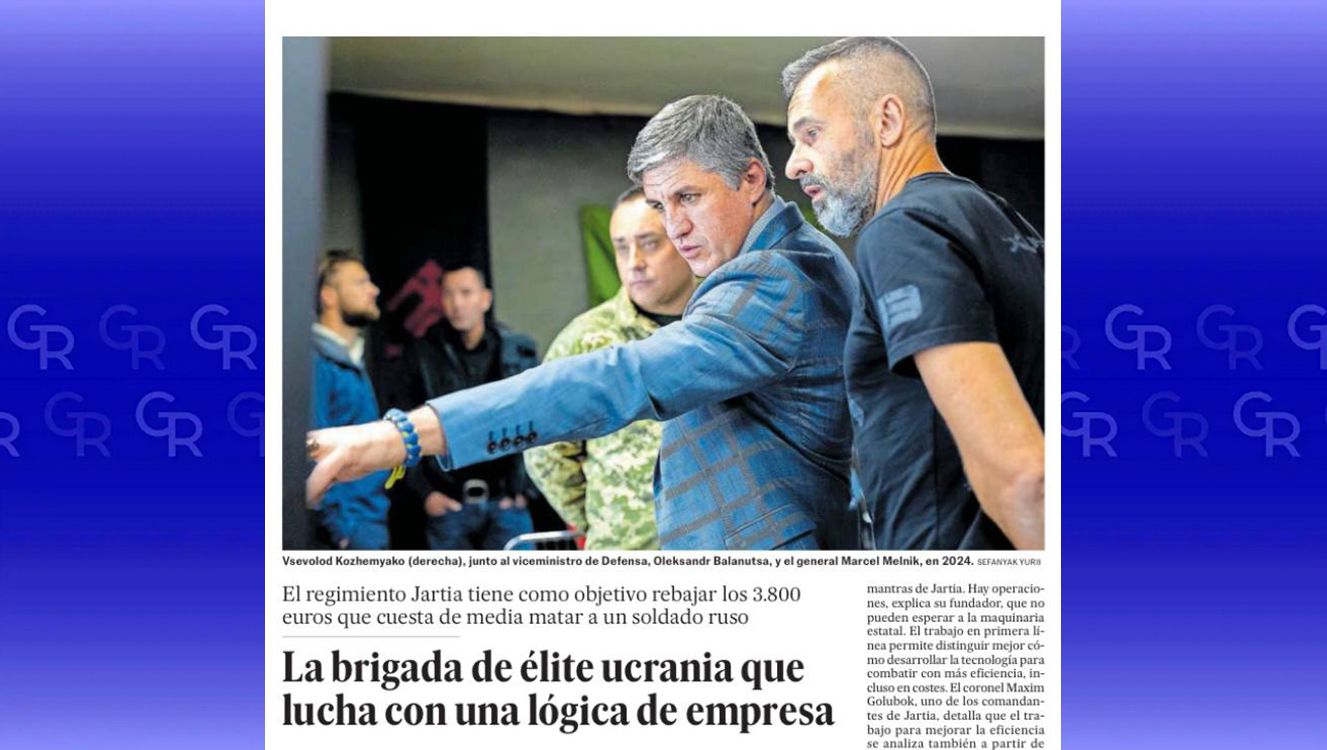 На Липецькому відтинку «Хартія» воює «за логікою бізнесу»: про бригаду пишуть в Іспанії на порталі Gromada Group