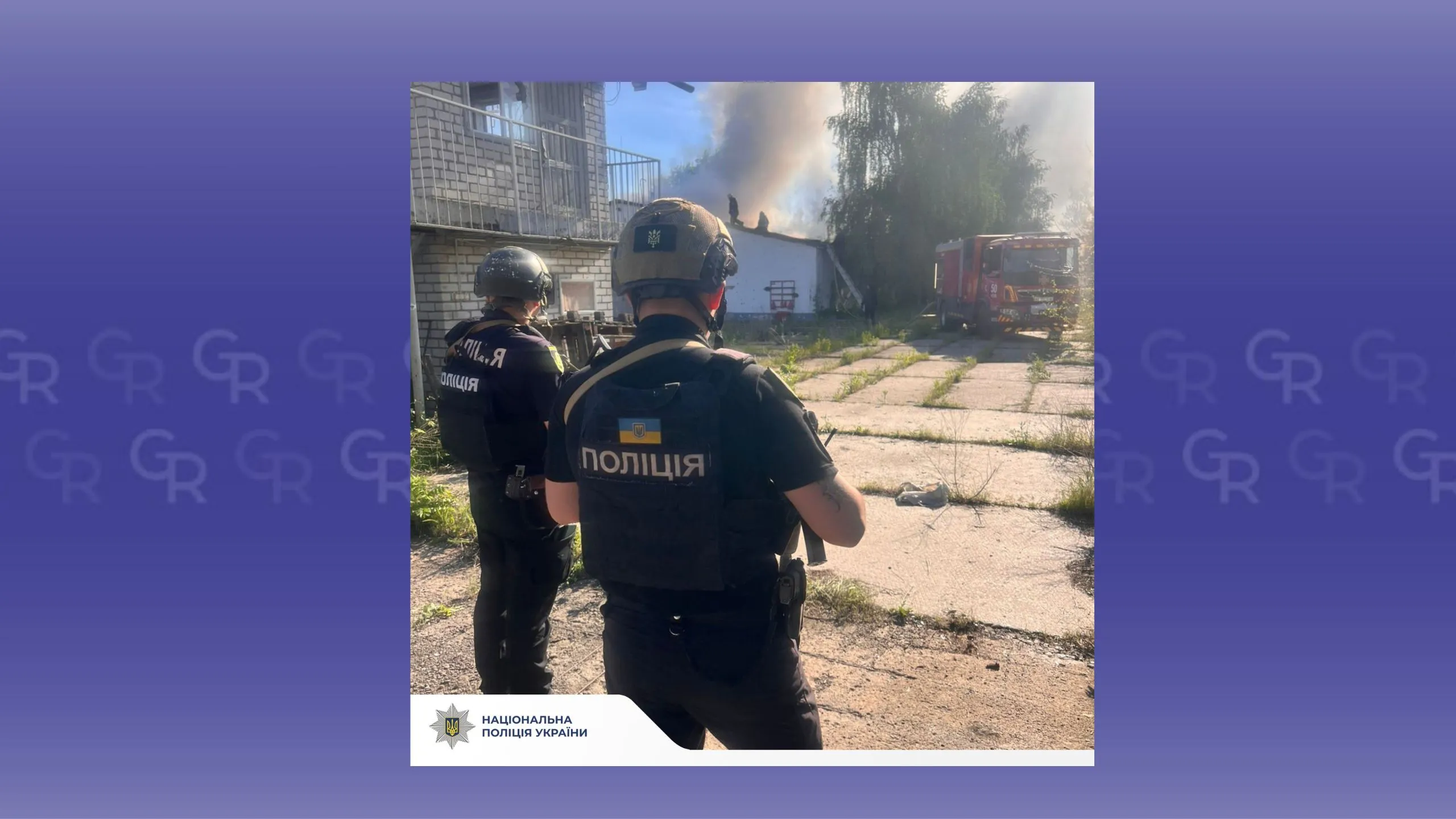 Фото Національної поліції Ворожий ракетний удар по Чугуєву: загинула молода жінка, постраждали мирні мешканці на порталі Gromada Group