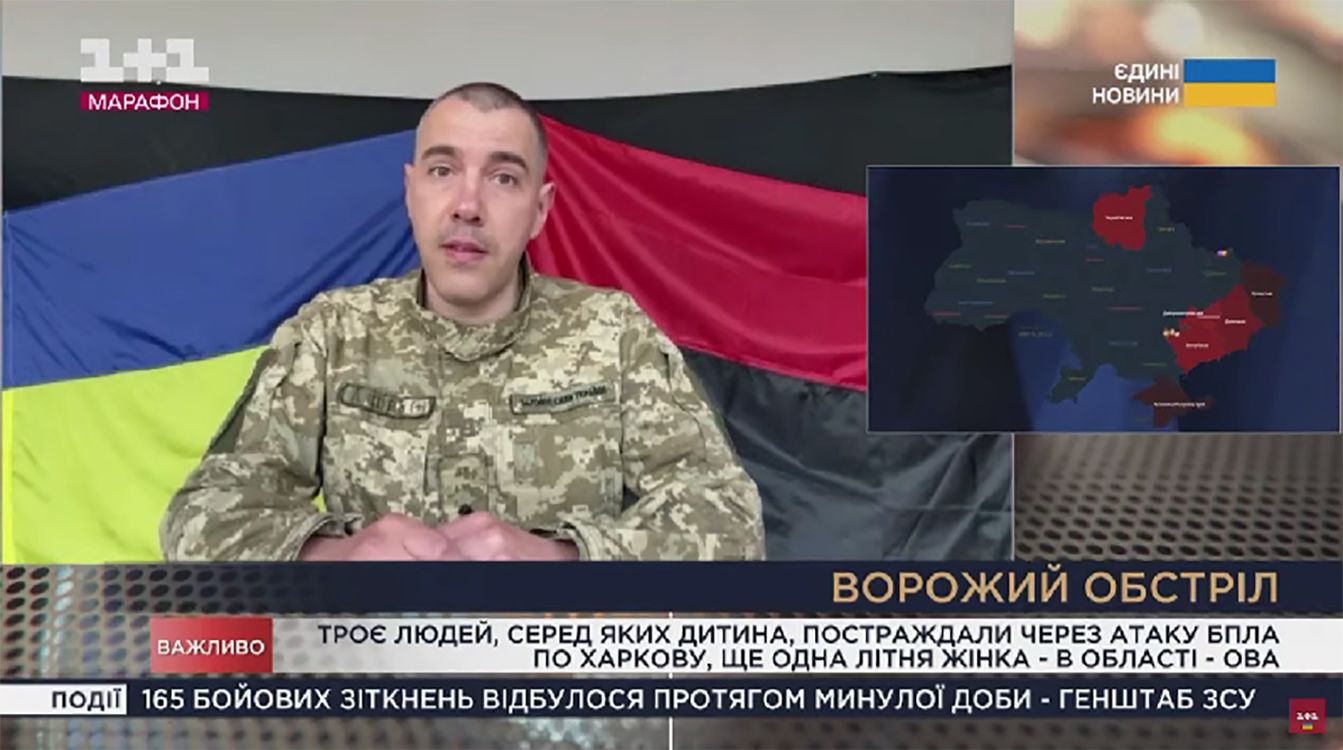 Павло Шамшин / скриншот з відео «Літо не буде легким»: окупанти тиснуть в напрямку Липців та промацували позиції в бік Зеленого на порталі Gromada Group