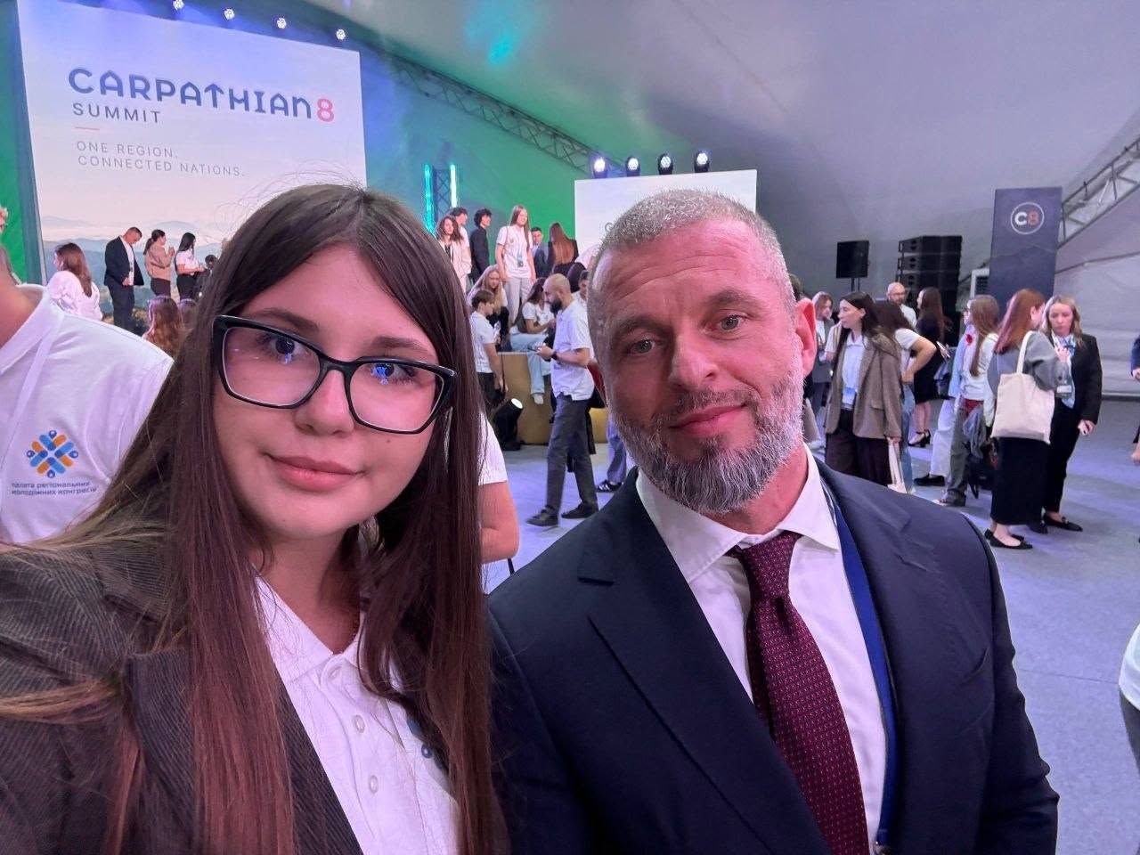 Carpathian 8 Summit у Буковелі: Липецьку громаду на міжнародному молодіжному майданчику представляла Ангеліна Кириленко - фото 6