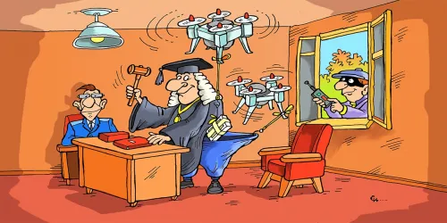 Is it appropriate to criticize the government during wartime? What do Ukrainians think? Cartoon by Oleksandr Sydorenko at the Gromada Group Media