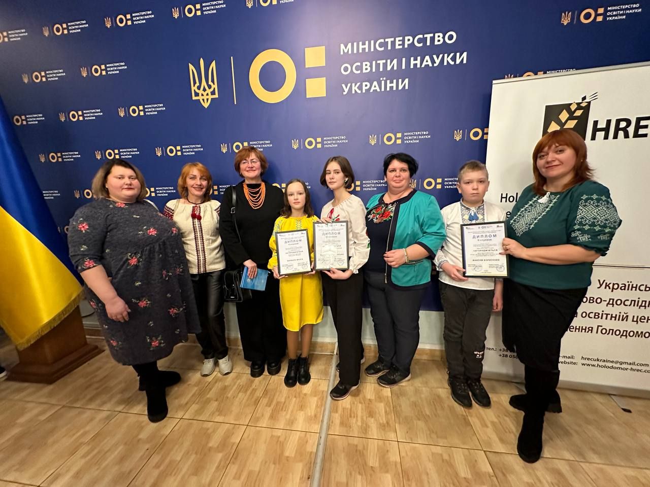 Фото: Катерина Борисенко Учні П'ятигірського ліцею Донецької громади перемогли у міжнародному конкурсі з історії Голодомору на порталі Gromada Group