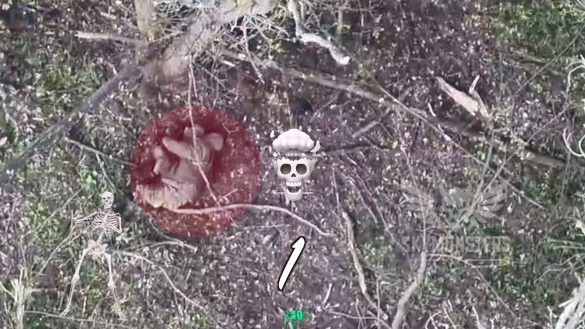 З шести ворогів тимчасово живими лишились двоє: відео бойової роботи оприлюднили Sky Monsters на порталі Gromada Group