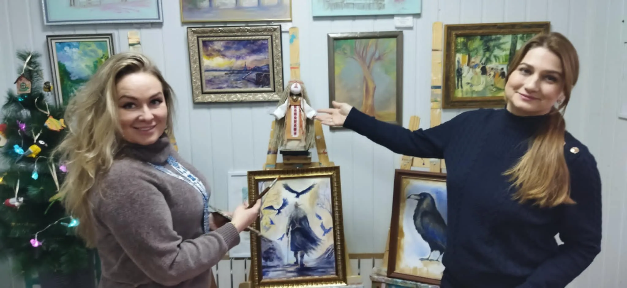 Фото: Т. Буряковська В харківській галереї “Аrt-Цяця” відкрилася виставка "Мономіф: Подорож героя" на порталі Gromada Group
