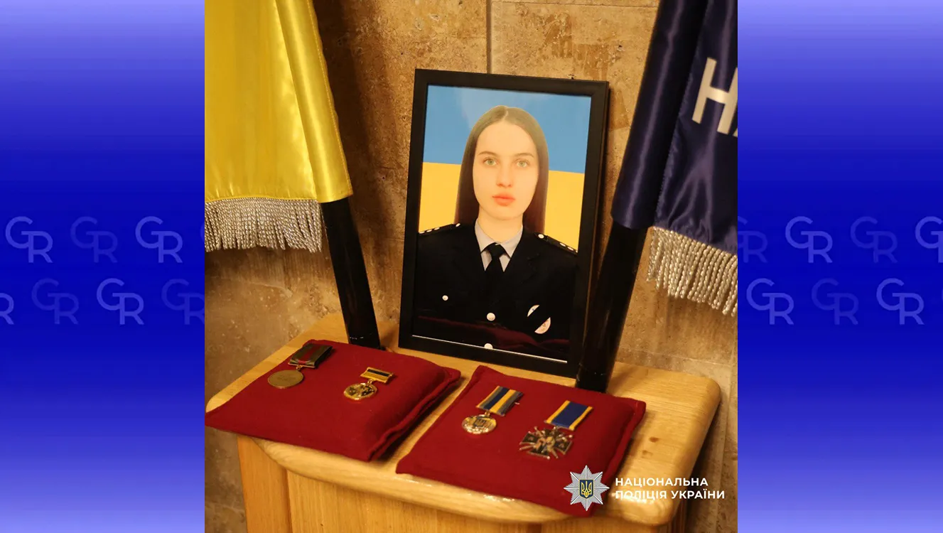 Фото: Національна поліція України З поліціянткою «Білого Янгола» простилися на Харківщині: в останню путь провели Юлію Келеберду на порталі Gromada Group