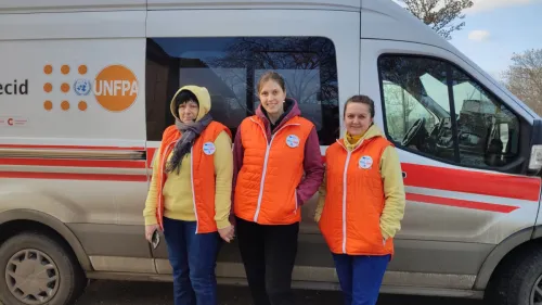 На Харківщині триває безкоштовне медичне обстеження, яке проводять мобільні гінекологічні бригади at the Gromada Group Media