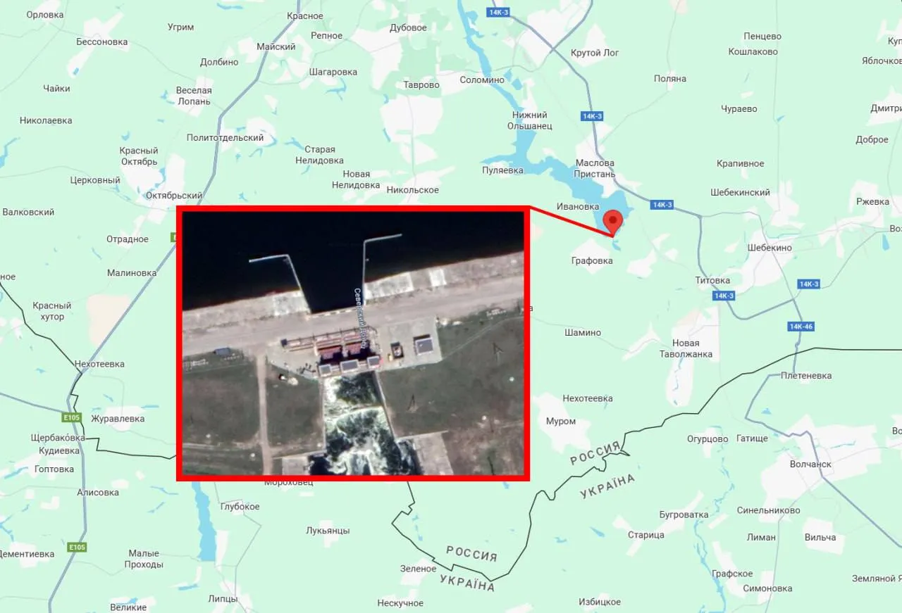 Колаж з відкритих джерел Пошкоджено дамбу Бєлгородського водосховища: вода підтопила позиції та порушила логістику росіян на порталі Gromada Group