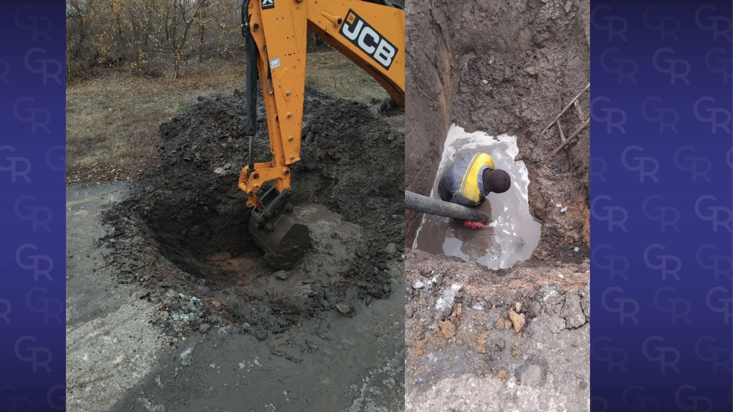 Фото: Сановщинське КВКП, фейсбук У Сахновщині відновили водопостачання на порталі Gromada Group