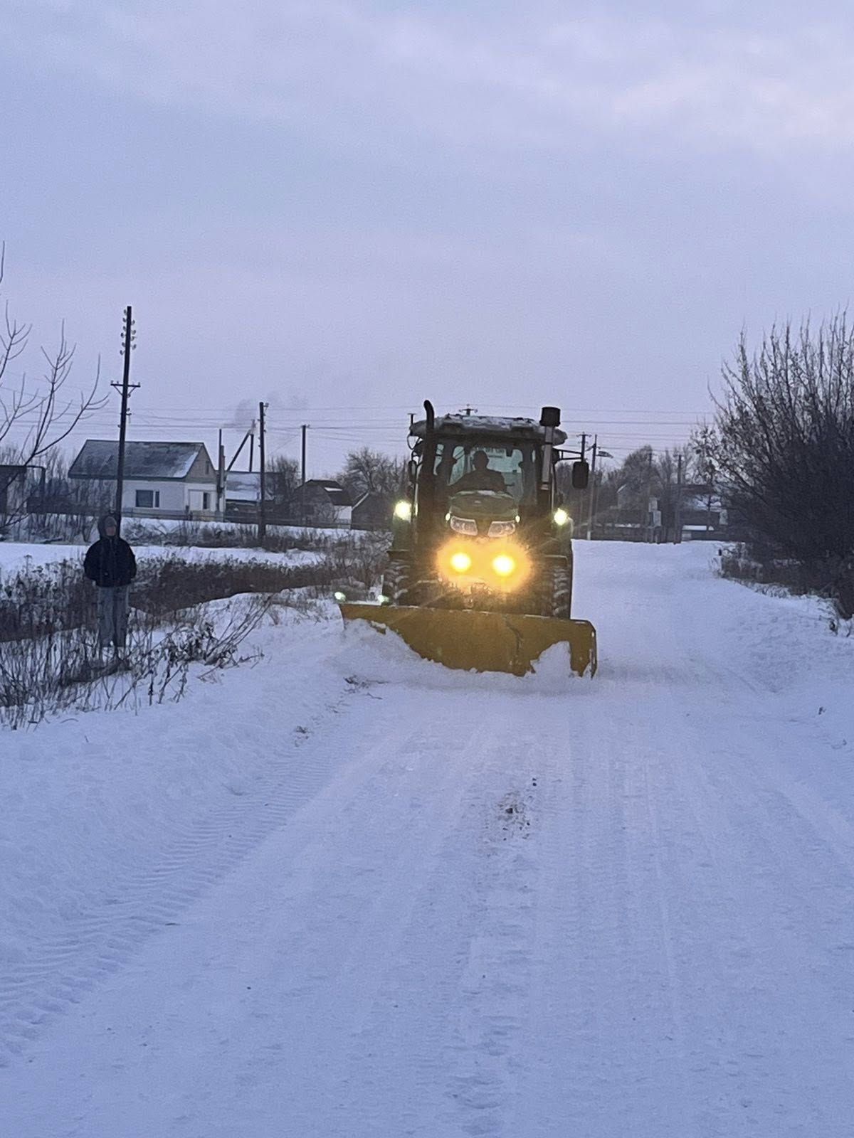 У Сахновщинській громаді як завжди: снігові намети і слизька дорога на порталі Gromada Group