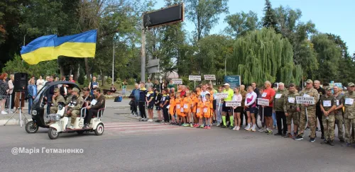 The regional run "I Honor Warriors, I Run for the Heroes of Ukraine" took place in Zmiiv. at the Gromada Group Media