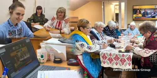 Колектив Липецької адміністрації разом із громадою написав 27-й Радіодиктант національної єдності в спільному Zoom-просторі на порталі Gromada Group