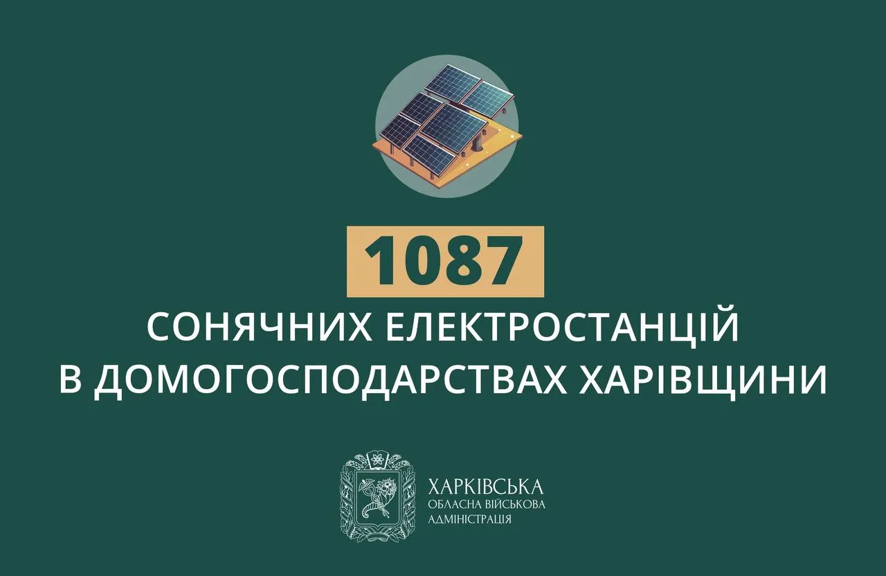 Фото: Харківська ОВА Жителі Харківщини можуть отримати компенсації за встановлення сонячних електростанцій на порталі Gromada Group