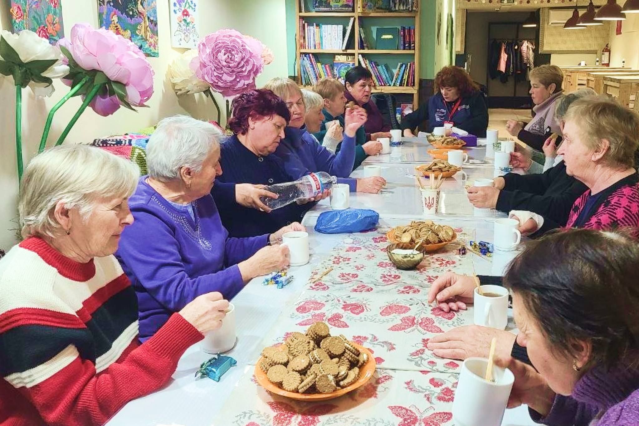 «Активне довголіття»: зустріч для людей поважного віку відбулась у просторі єднання Липецької громади на порталі Gromada Group