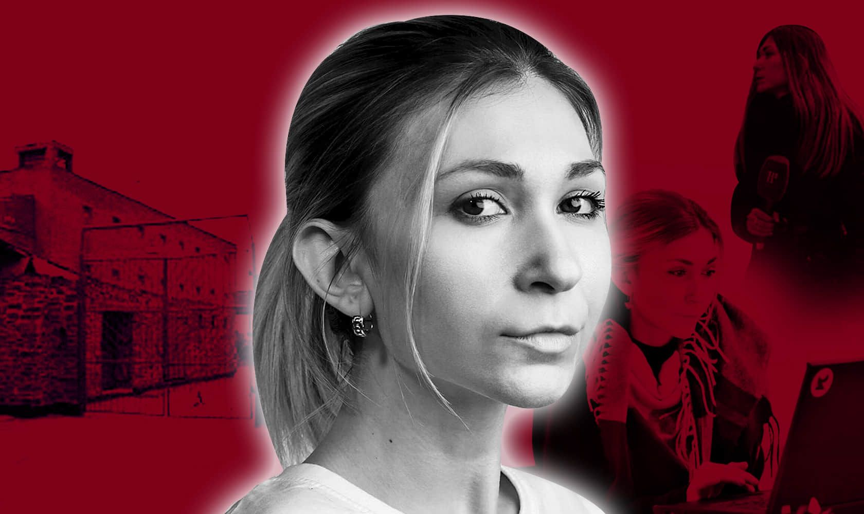 Колаж: українська журналістка Вікторія Рощина, яка загинула в російському полоні Убивство Вікторії Рощиної в російському полоні. МЗС вимагає реакції світу на мученицьку смерть журналістки на порталі Gromada Group